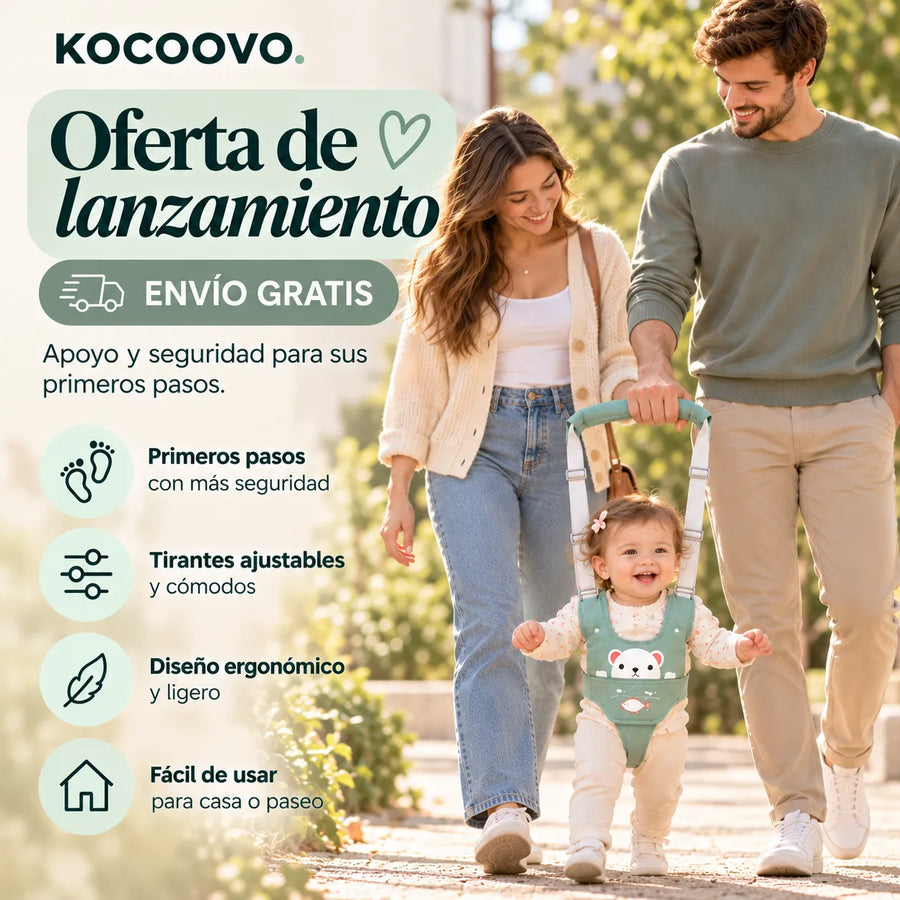 Arnés para los primeros pasos